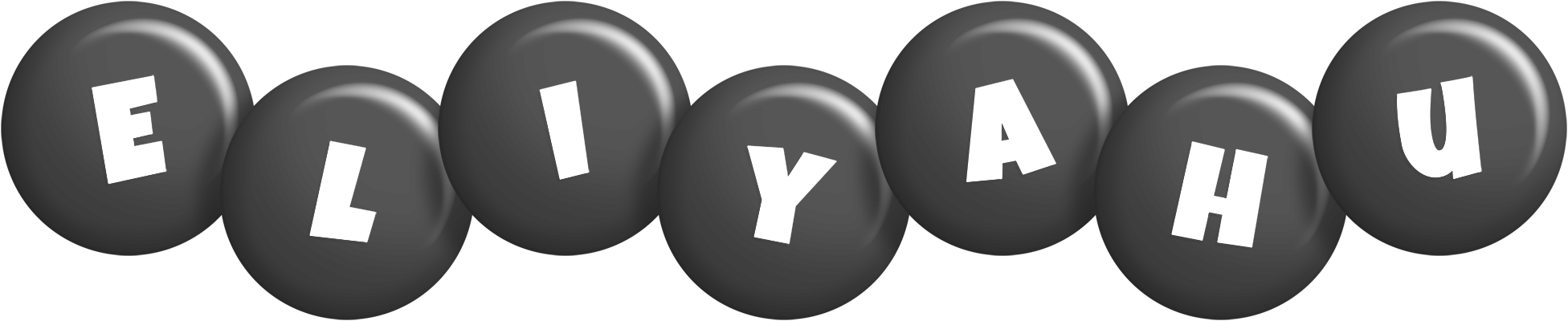 Eliyahu candy-black logo