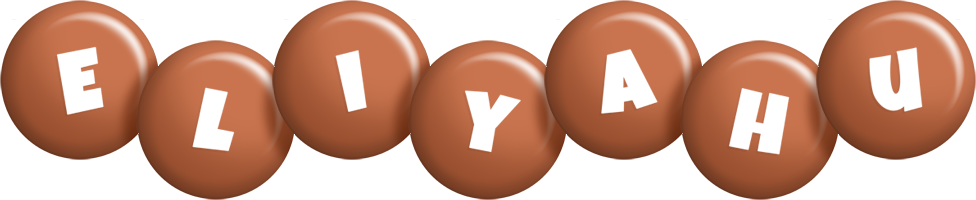 Eliyahu candy-brown logo