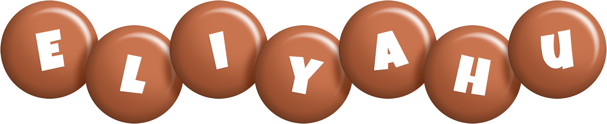 Eliyahu candy-brown logo