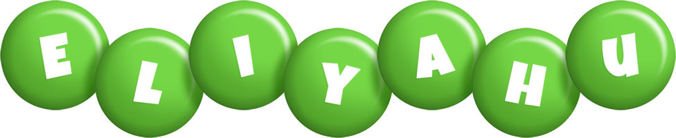 Eliyahu candy-green logo