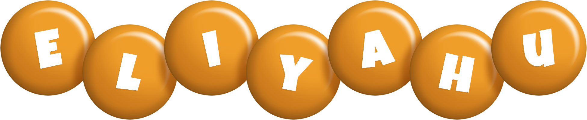 Eliyahu candy-orange logo
