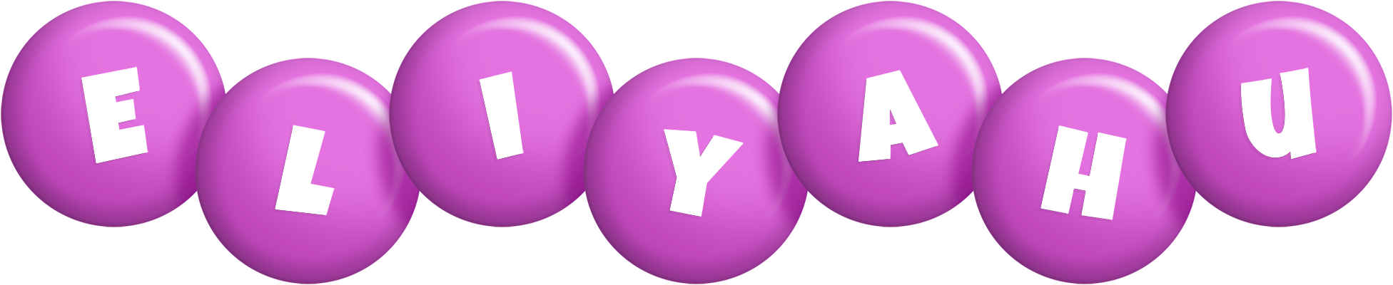 Eliyahu candy-purple logo