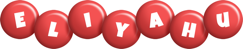 Eliyahu candy-red logo