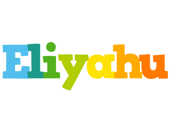 Eliyahu rainbows logo