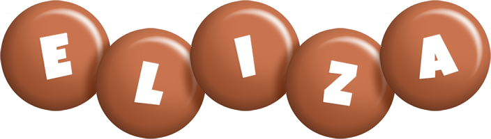 Eliza candy-brown logo