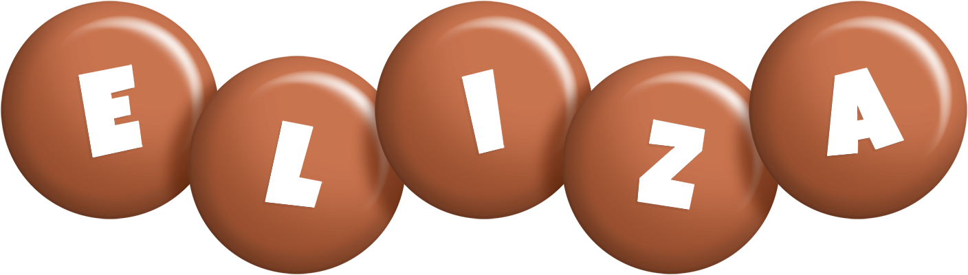Eliza candy-brown logo