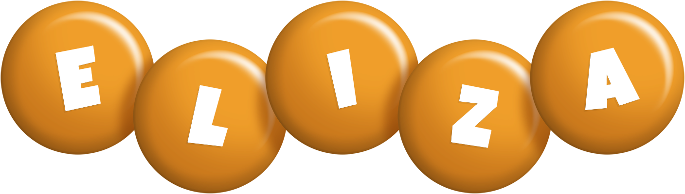Eliza candy-orange logo