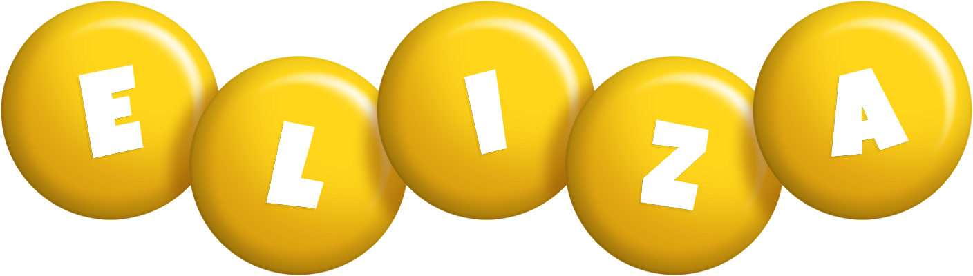 Eliza candy-yellow logo