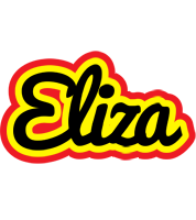 Eliza flaming logo