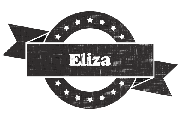 Eliza grunge logo