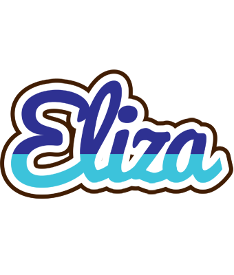 Eliza raining logo