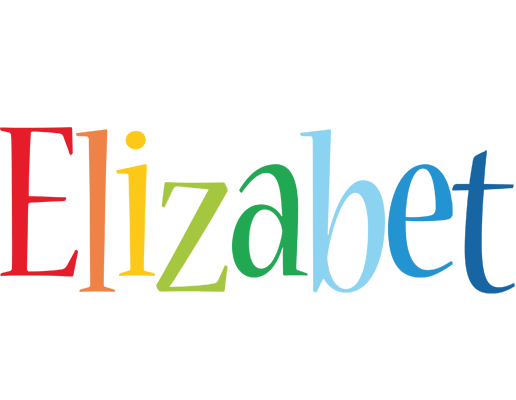 Elizabet birthday logo