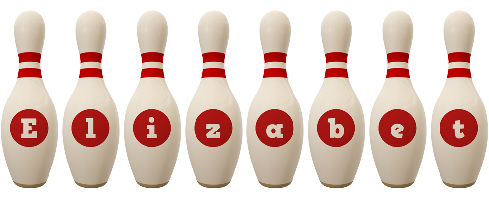 Elizabet bowling-pin logo