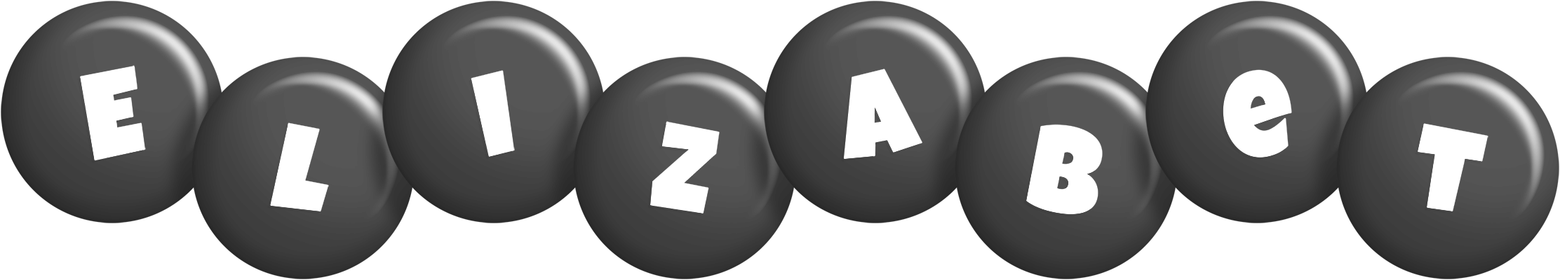 Elizabet candy-black logo