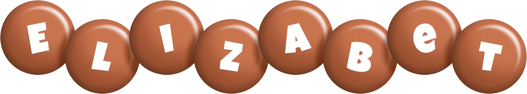 Elizabet candy-brown logo