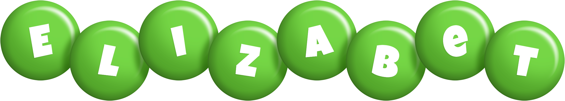 Elizabet candy-green logo