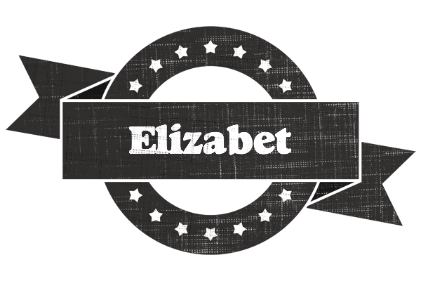 Elizabet grunge logo