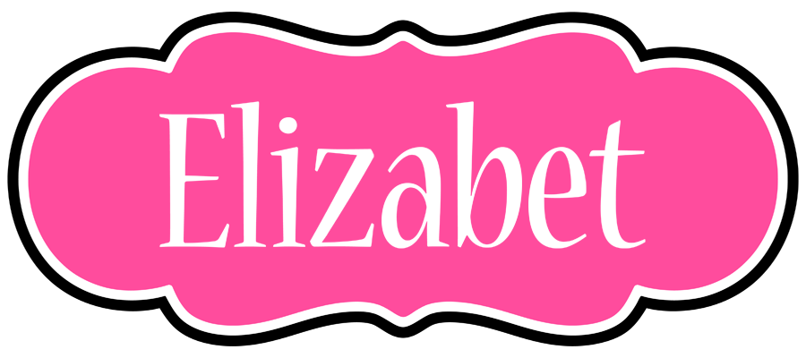 Elizabet invitation logo