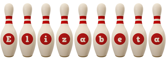 Elizabeta bowling-pin logo