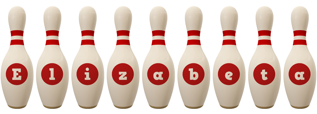 Elizabeta bowling-pin logo