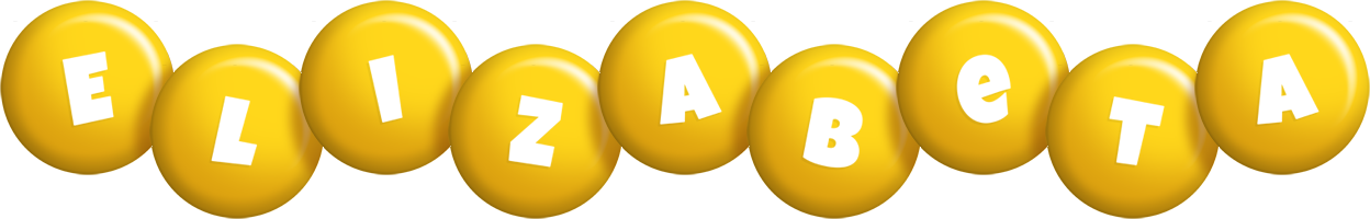 Elizabeta candy-yellow logo