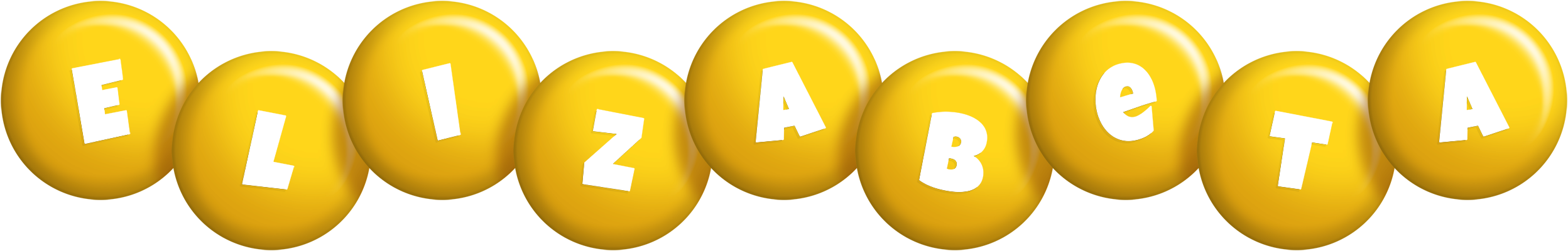 Elizabeta candy-yellow logo