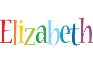 Elizabeth birthday logo