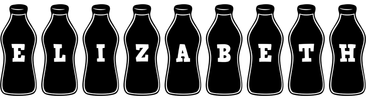 Elizabeth bottle logo