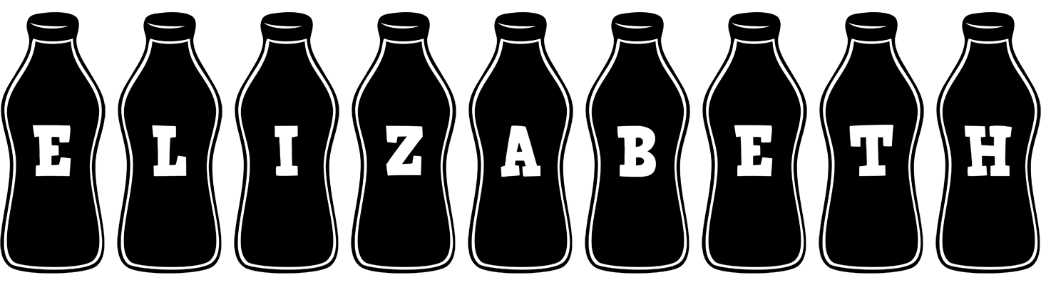 Elizabeth bottle logo