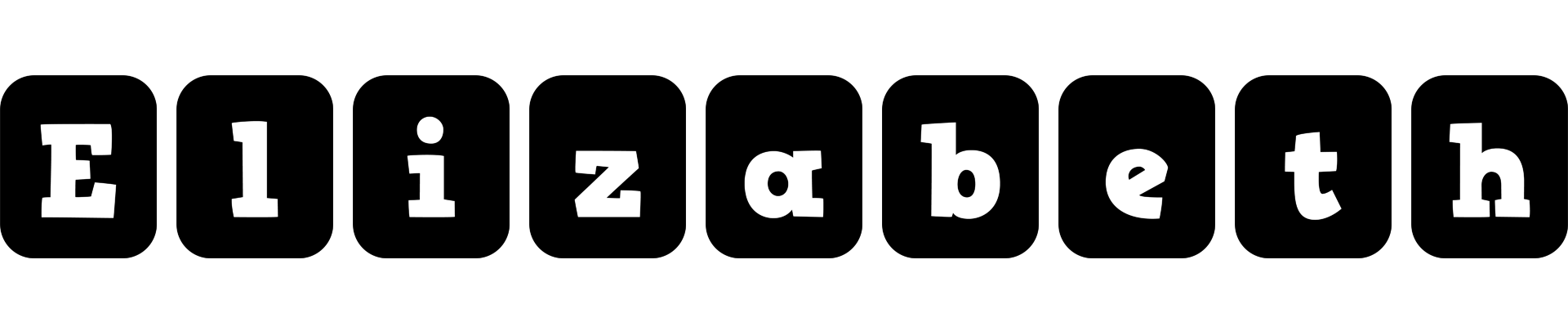 Elizabeth box logo