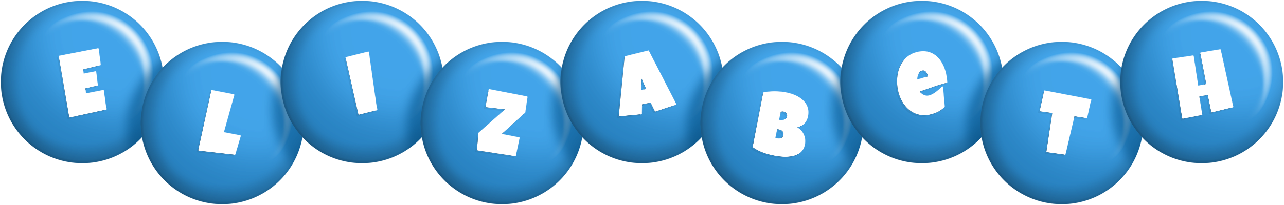 Elizabeth candy-blue logo