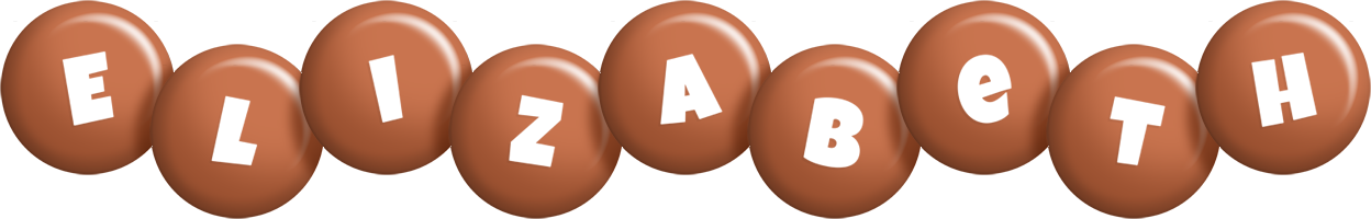 Elizabeth candy-brown logo