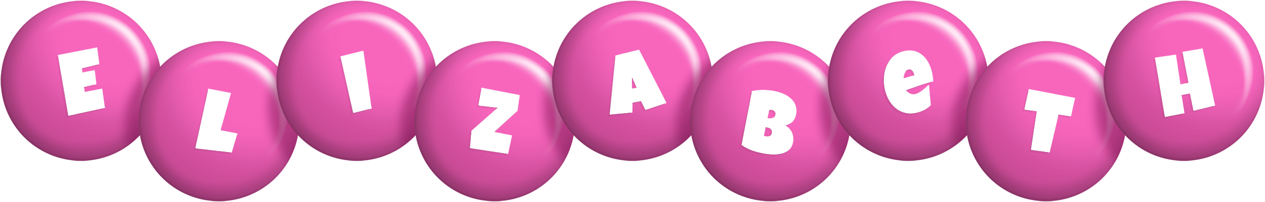 Elizabeth candy-pink logo