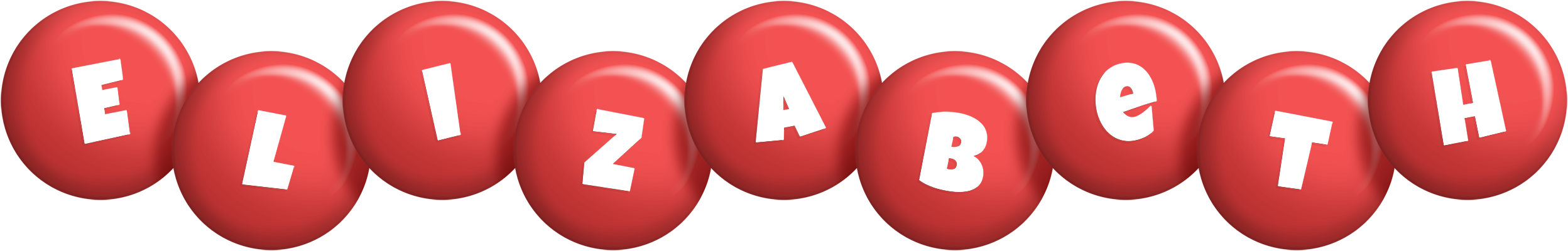 Elizabeth candy-red logo