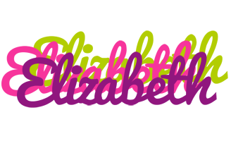 Elizabeth flowers logo