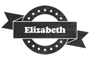 Elizabeth grunge logo