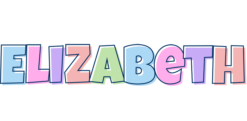 Elizabeth pastel logo