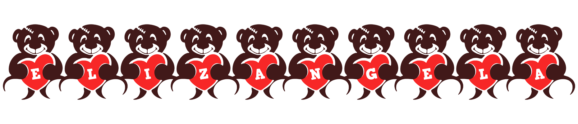 Elizangela bear logo