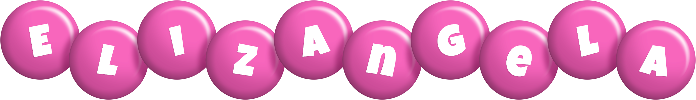 Elizangela candy-pink logo