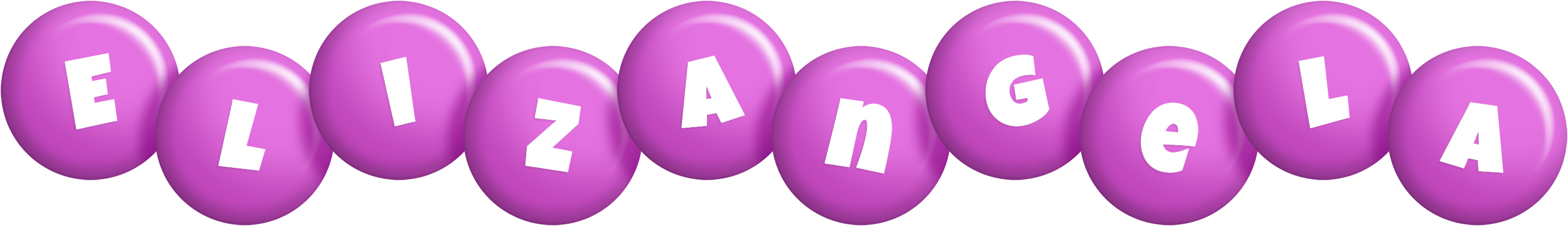 Elizangela candy-purple logo