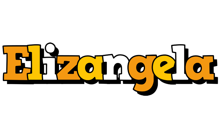 Elizangela cartoon logo
