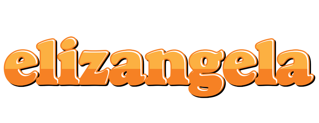 Elizangela orange logo