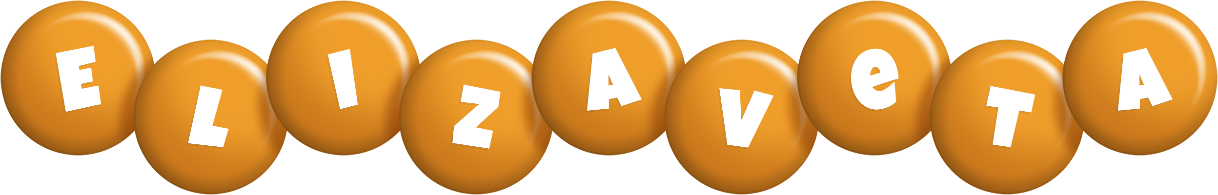 Elizaveta candy-orange logo