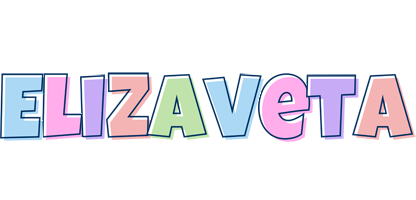 Elizaveta pastel logo