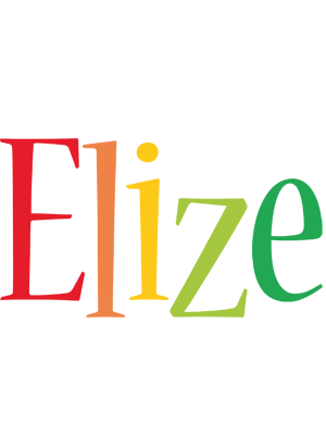 Elize birthday logo
