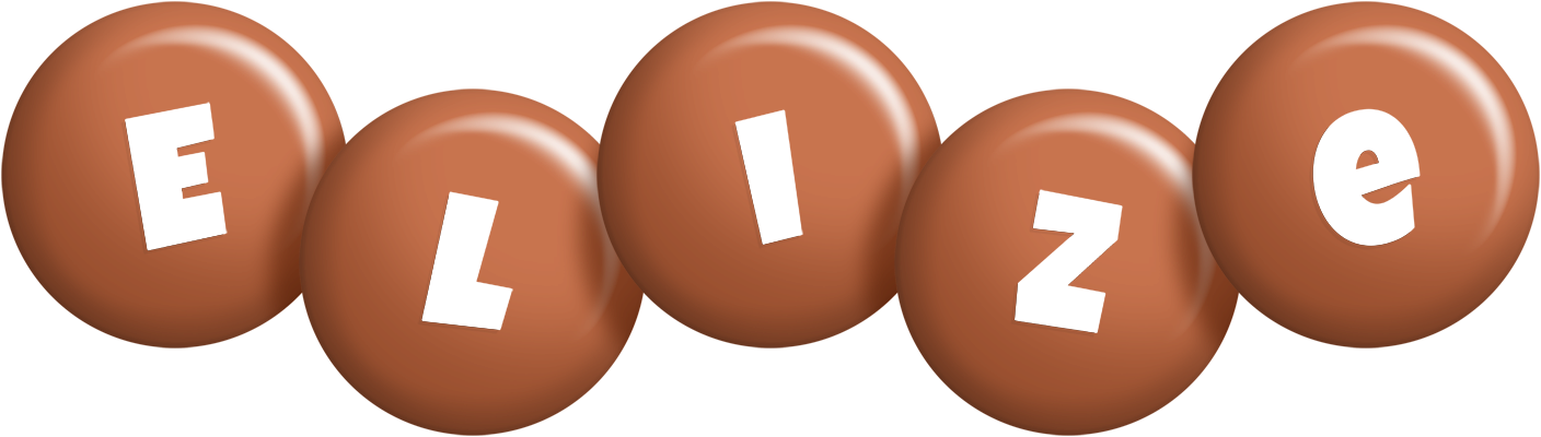 Elize candy-brown logo