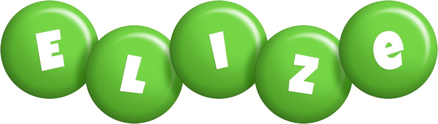 Elize candy-green logo