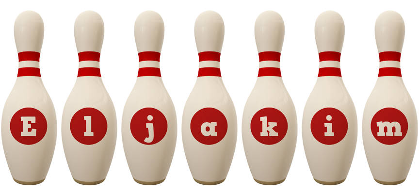 Eljakim bowling-pin logo