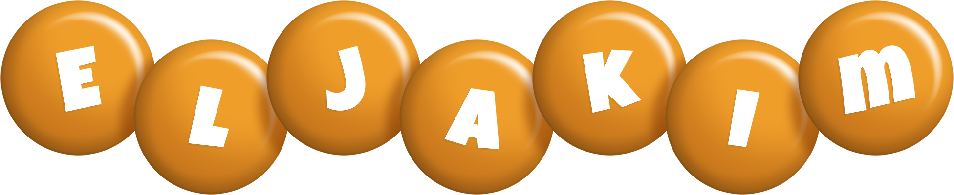 Eljakim candy-orange logo