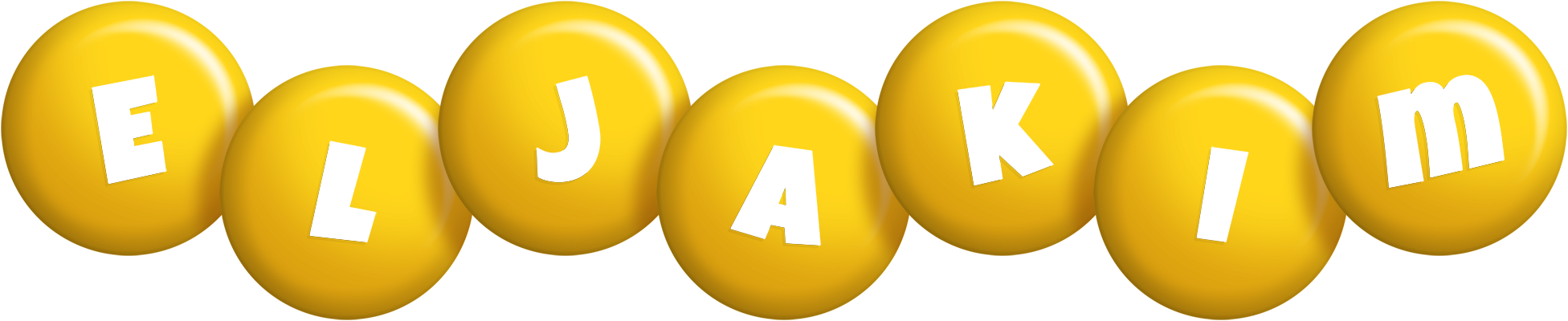 Eljakim candy-yellow logo